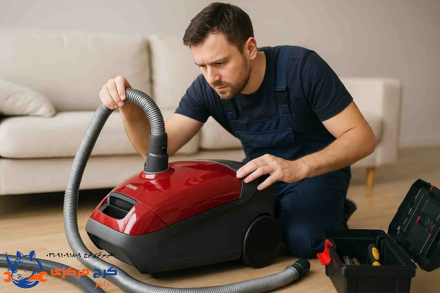  دلایل افت مکش جاروبرقی