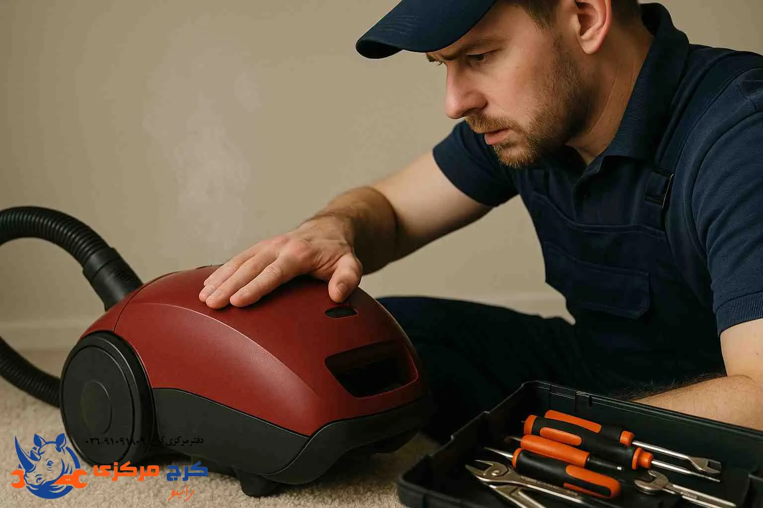 علت داغ شدن جاروبرقی