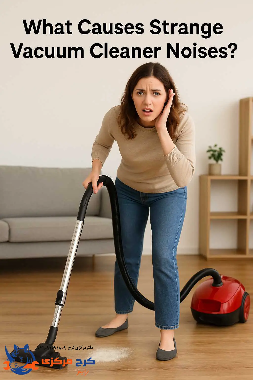 علت صدای غیرعادی جاروبرقی