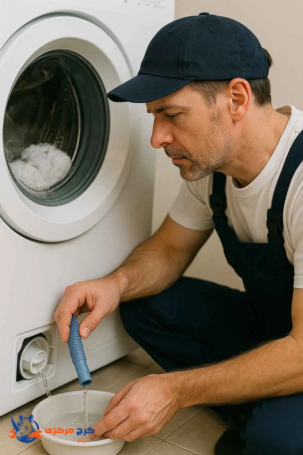 مشکلات تخلیه و آبگیری ماشین لباسشویی