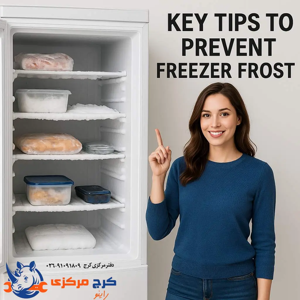 نکات مهم برای جلوگیری از برفک فریزر