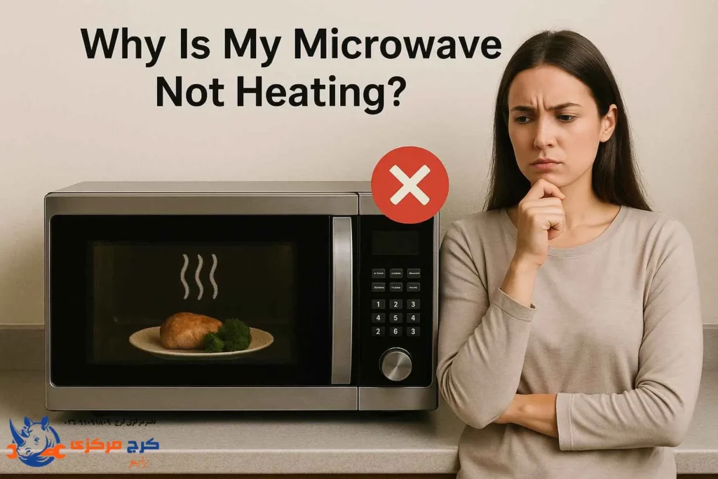 مشکل گرم نکردن مایکروویو از کجاست؟