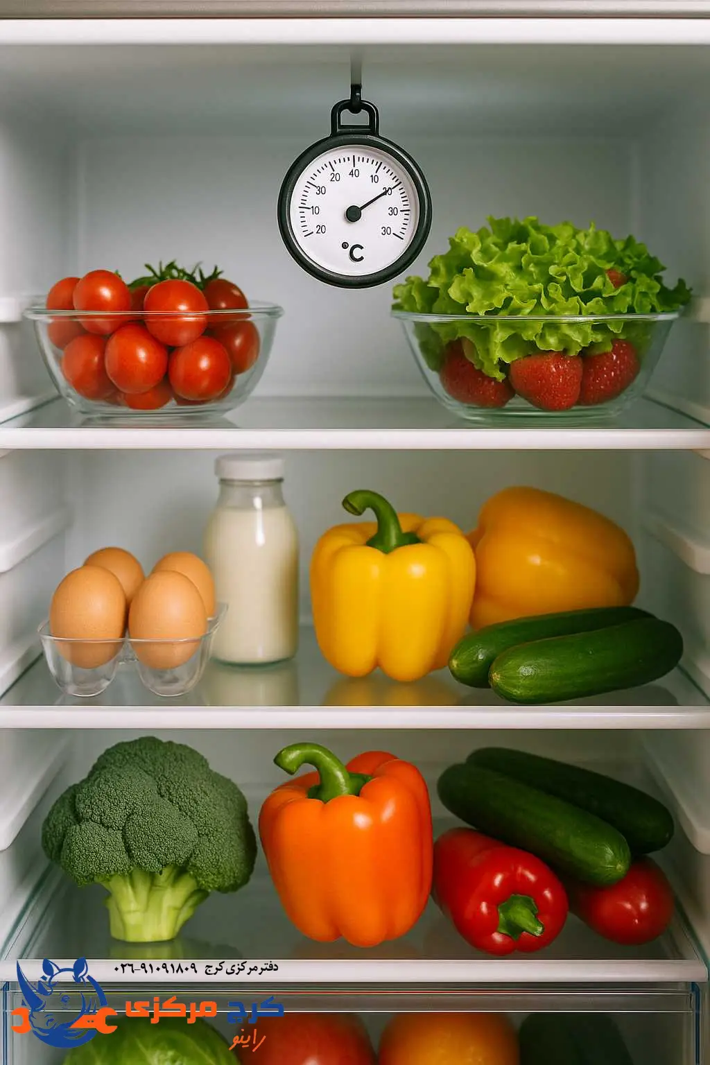 دمای ایدهآل برای یخچال خانگی