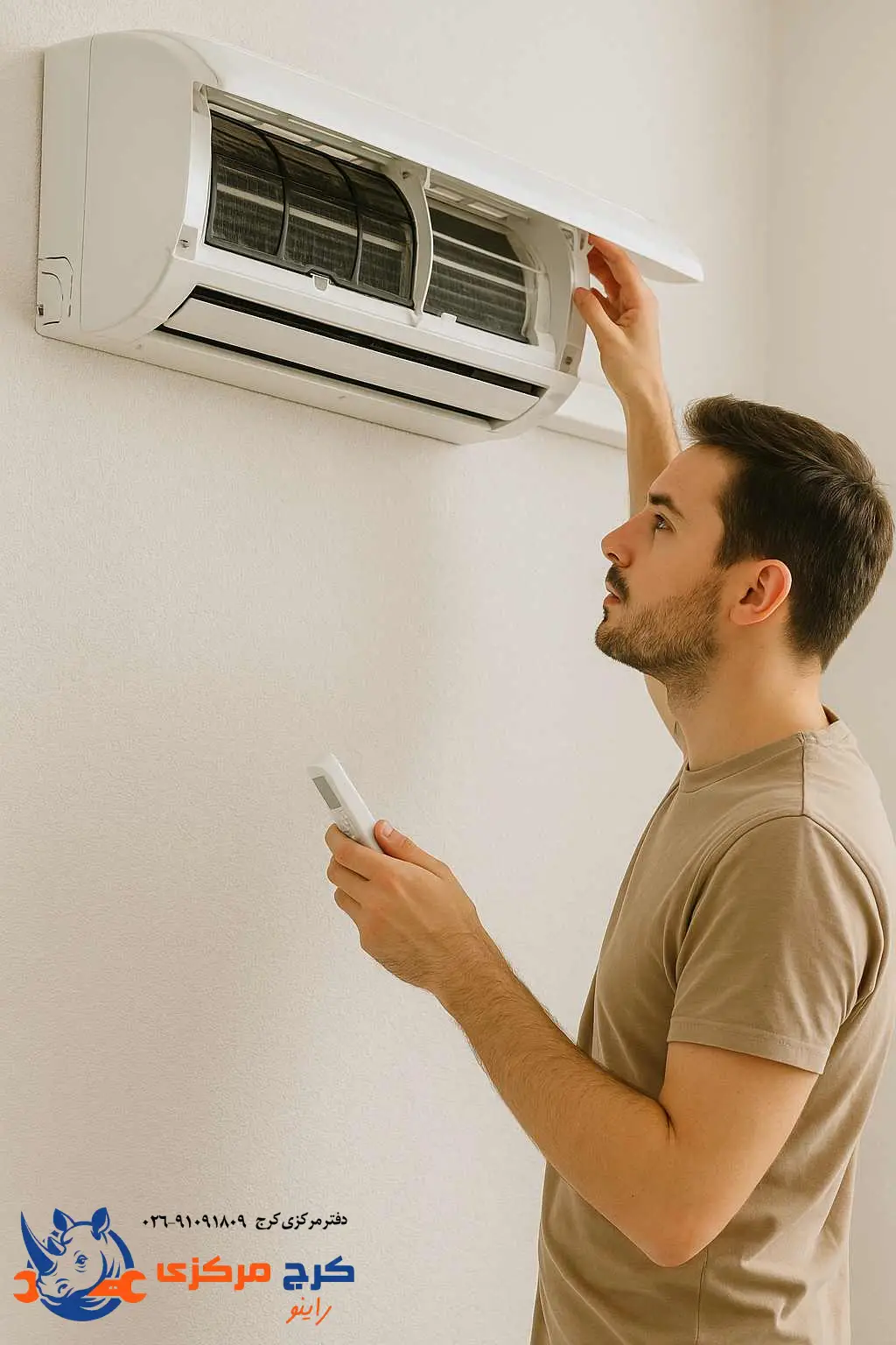  کارهایی که قبل از روشن کردن کولر گازی باید انجام بدیم