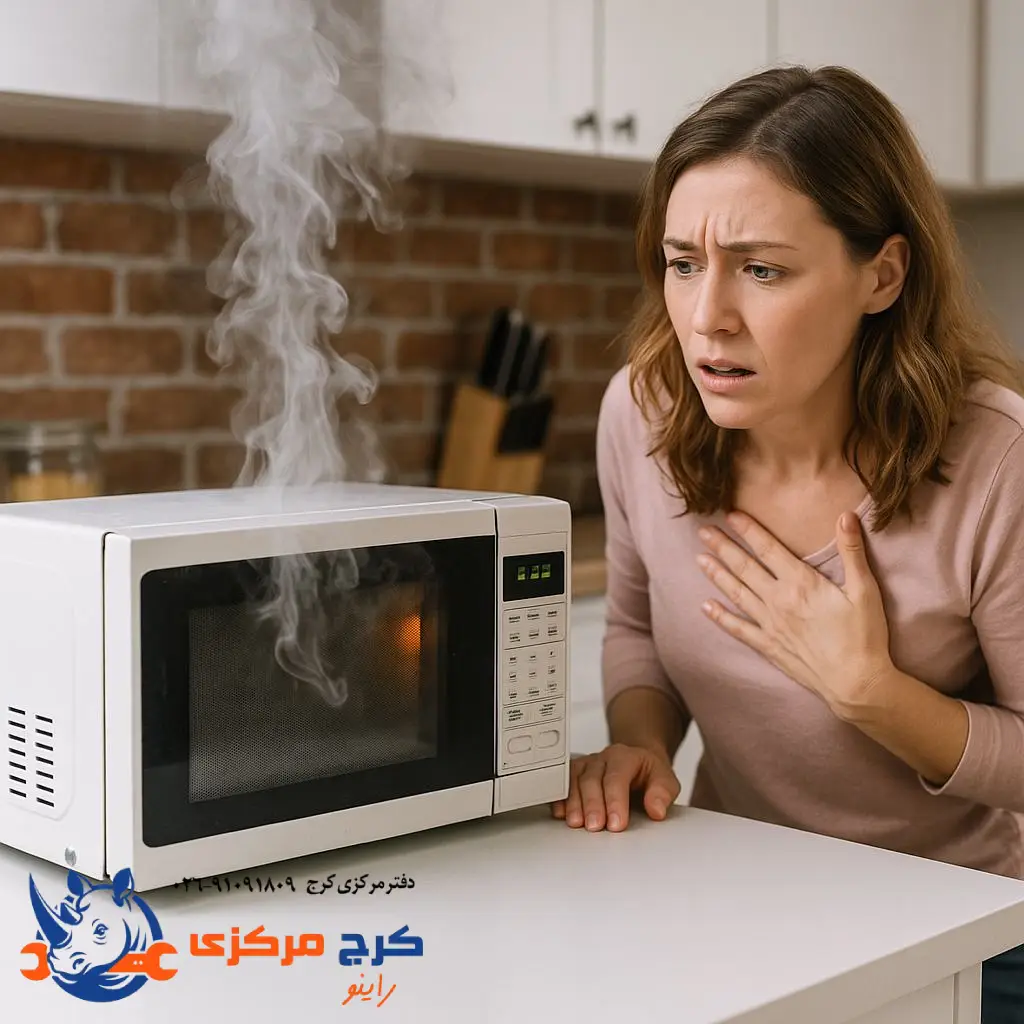 خطرات استفاده از مایکروفر خراب