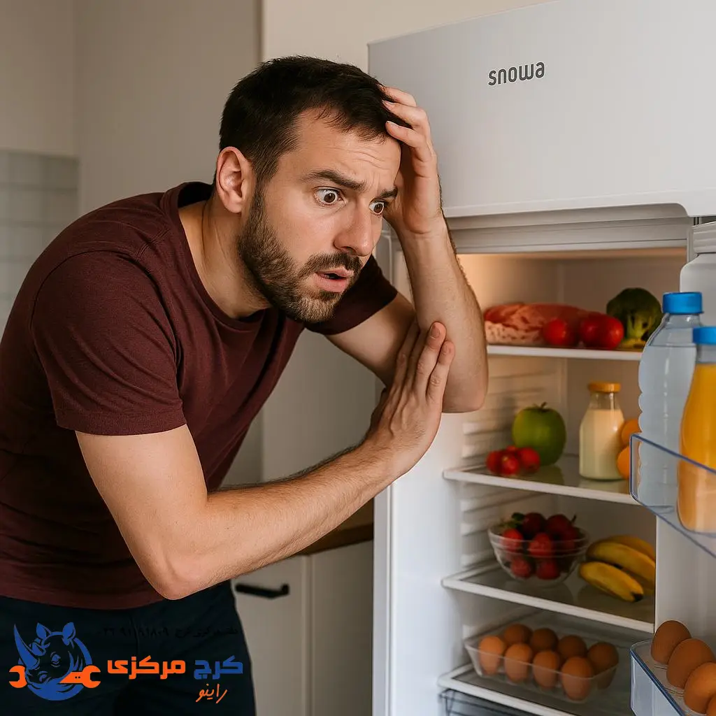 نشونههای نیاز به تعمیر یخچال اسنوا