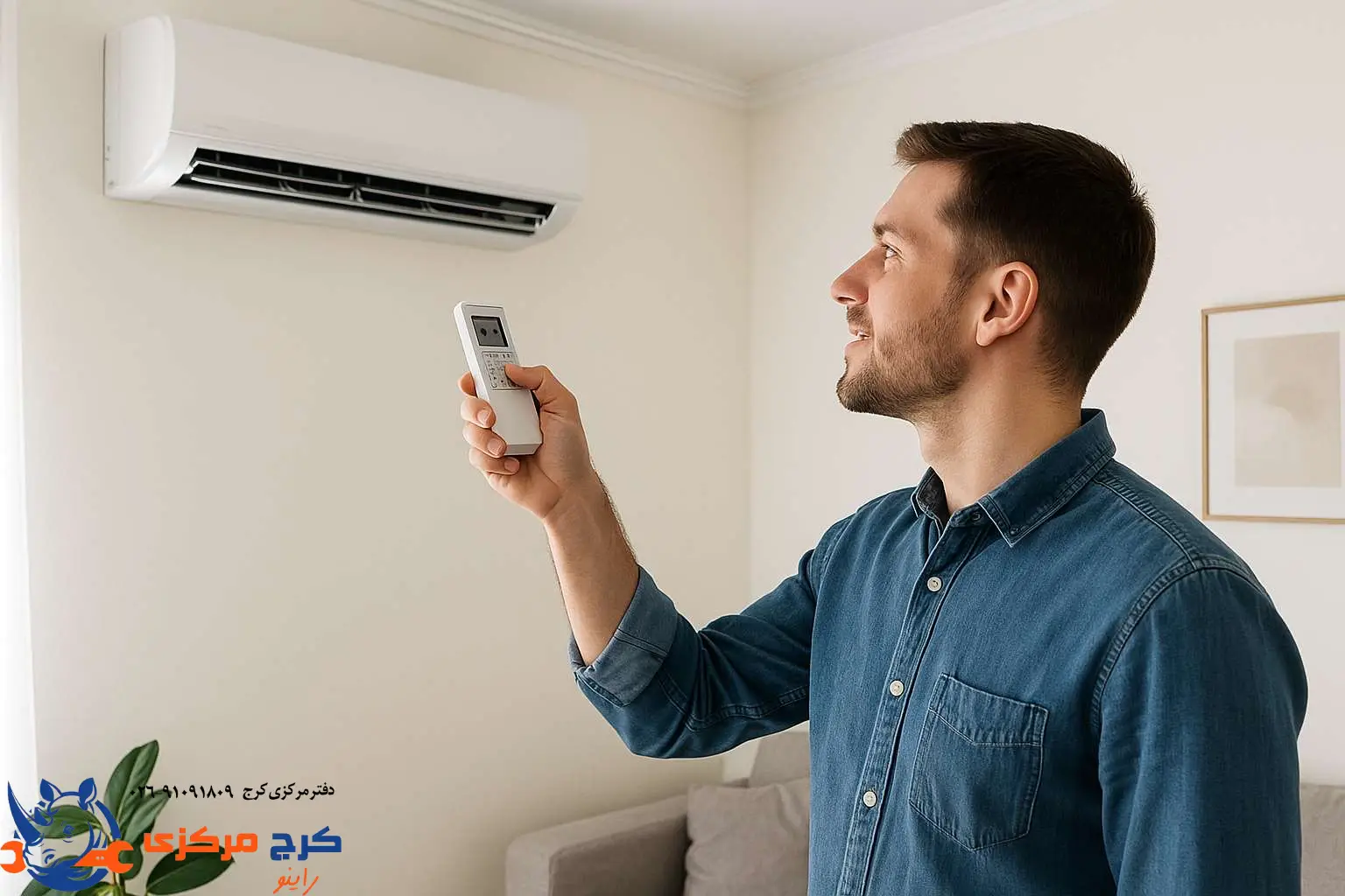 طرز روشن و خاموش کردن اصولی کولر گازی