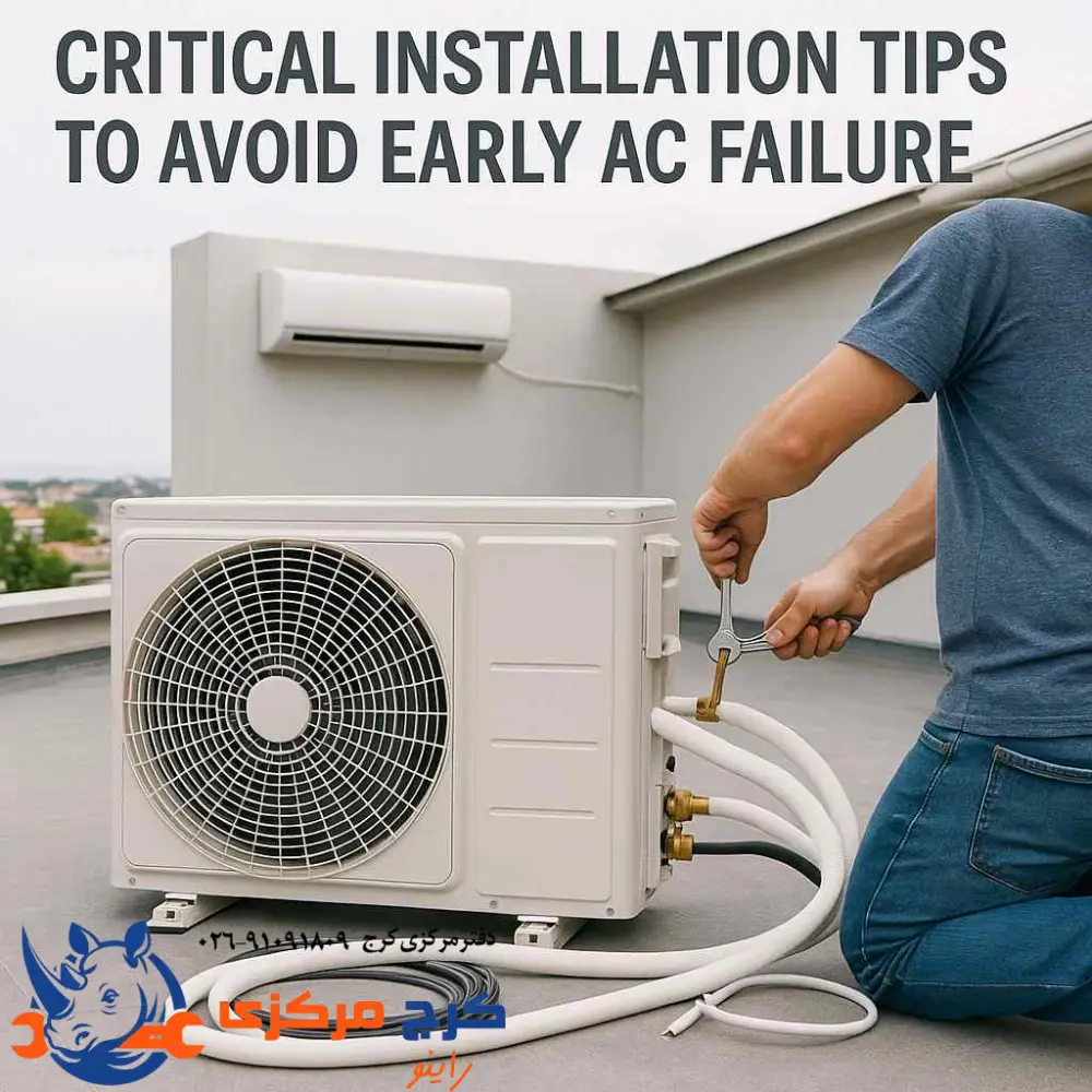 مهمترین بایدها و نبایدهای نصب اولیه کولر گازی