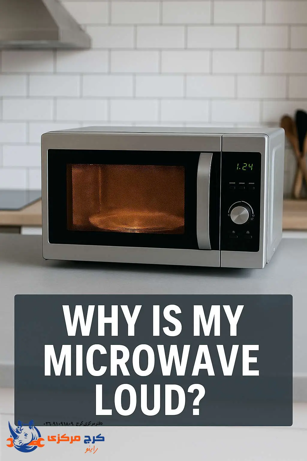 علت صدای زیاد مایکروویو