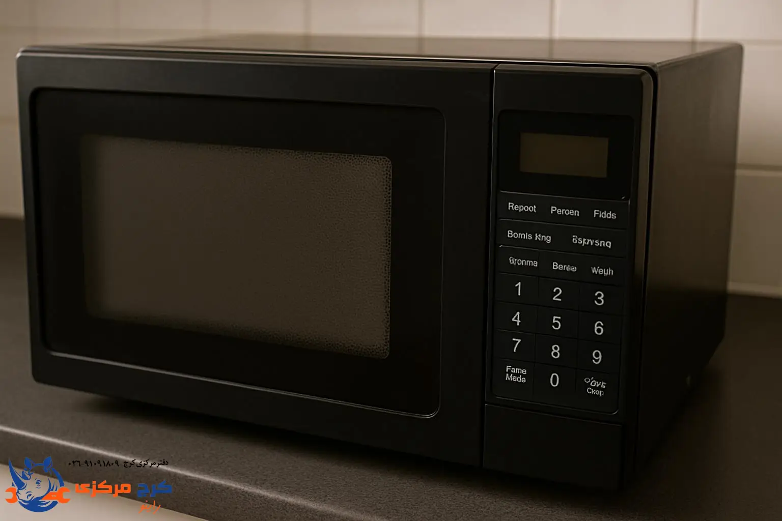 خرابی نمایشگر مایکروویو