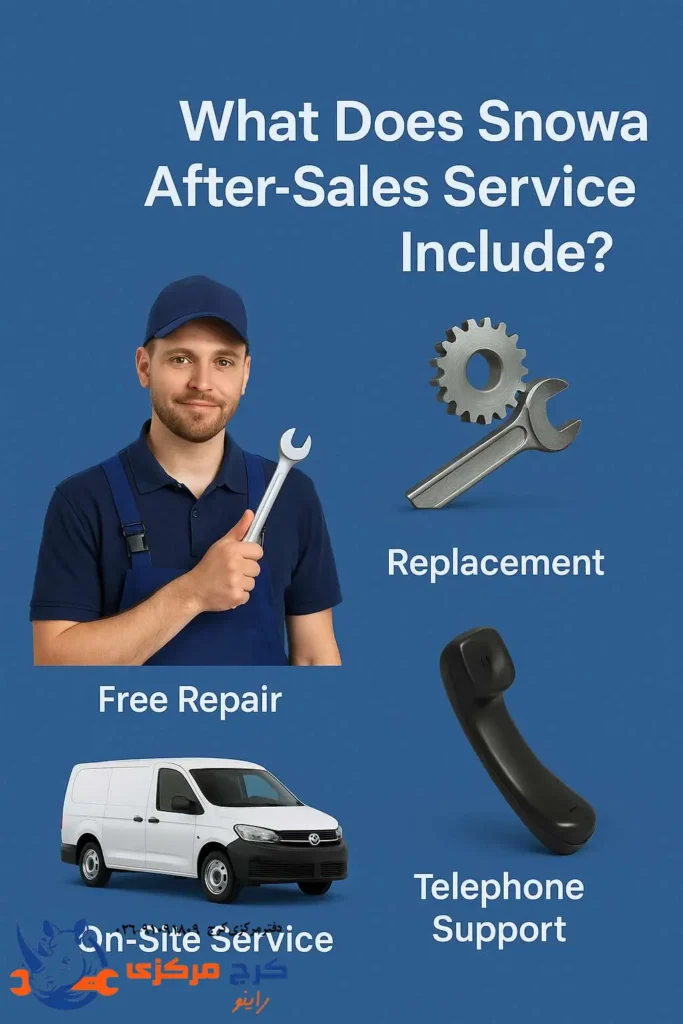 راهنمای جامع خدمات پس از فروش اسنوا برای کاربران کرجی