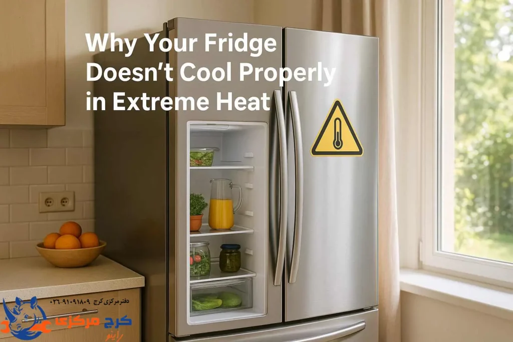 چرا یخچالم تو تابستون درست خنک نمی‌کنه؟