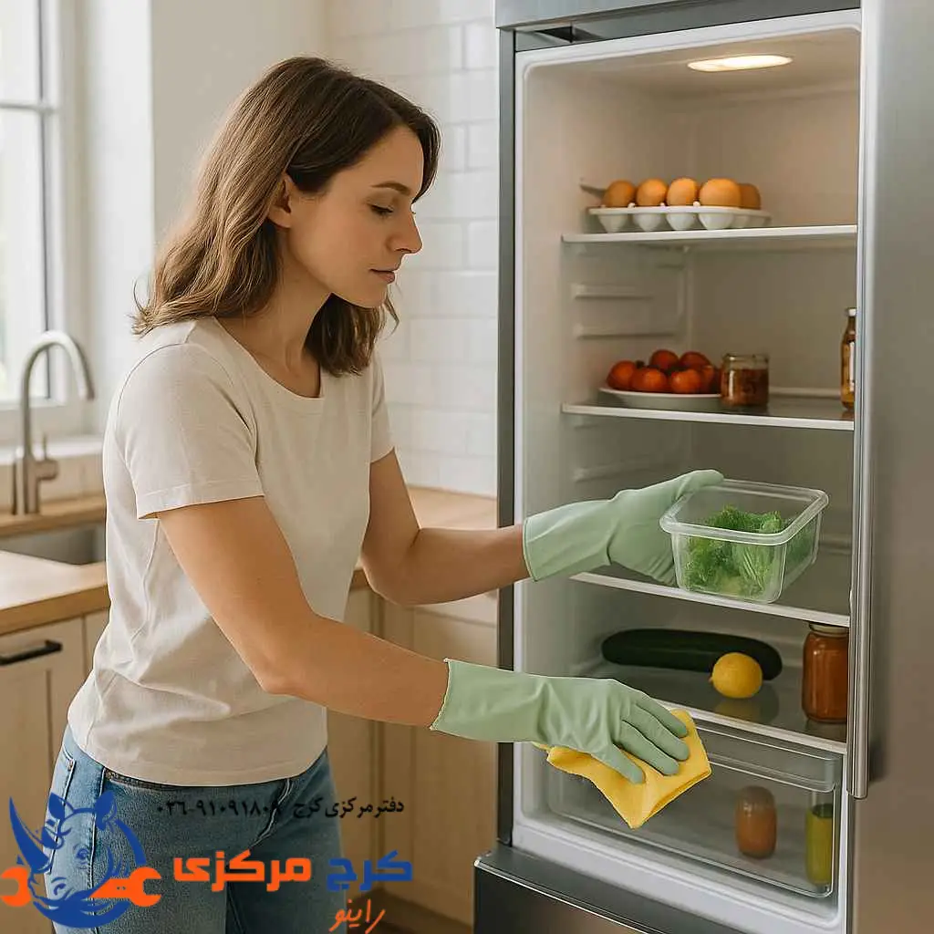 دلایل مهم برای تمیز نگهداشتن یخچال