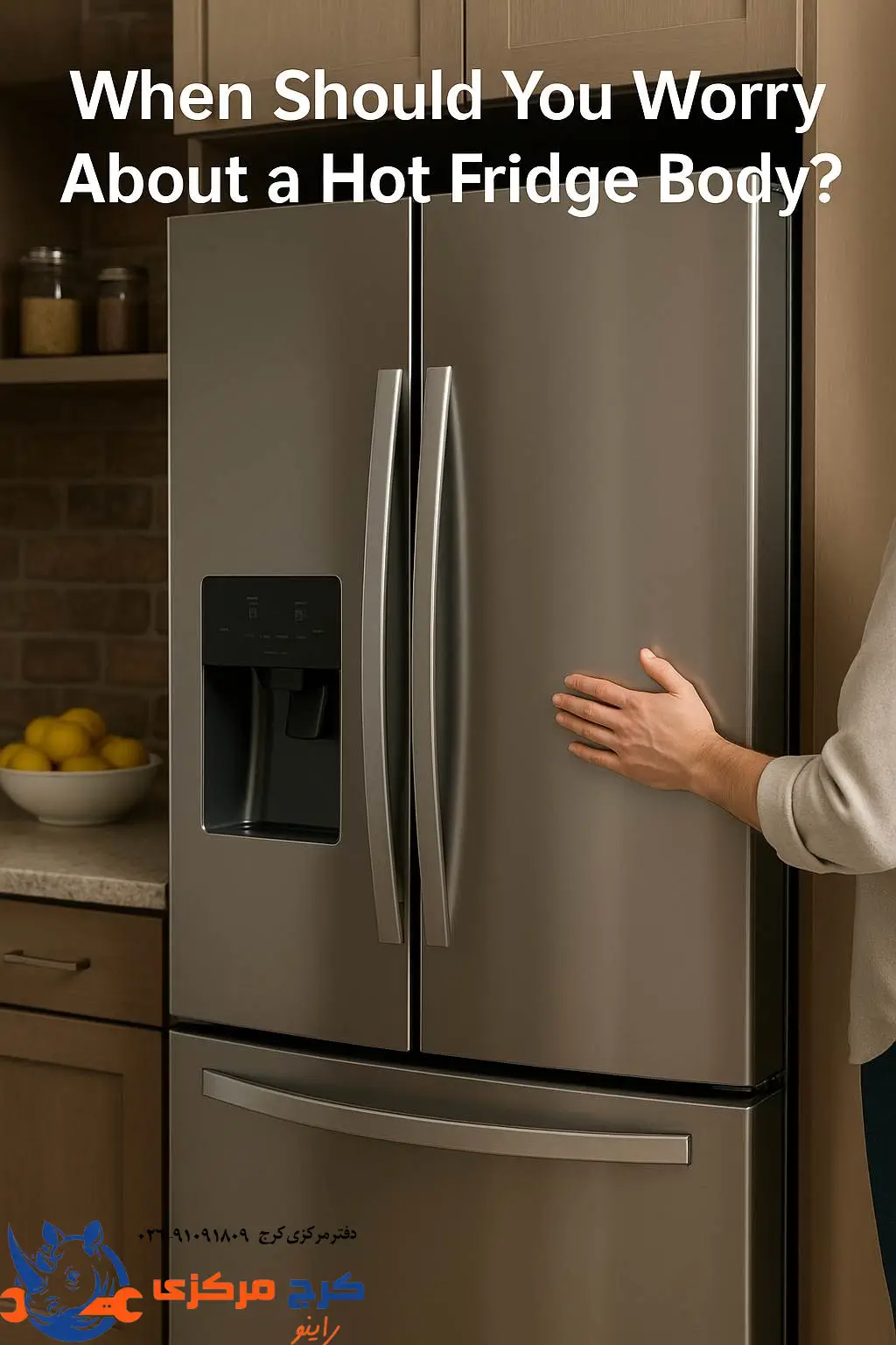 چه موقع گرمای بدنه یخچال باید ما رو نگران کنه؟