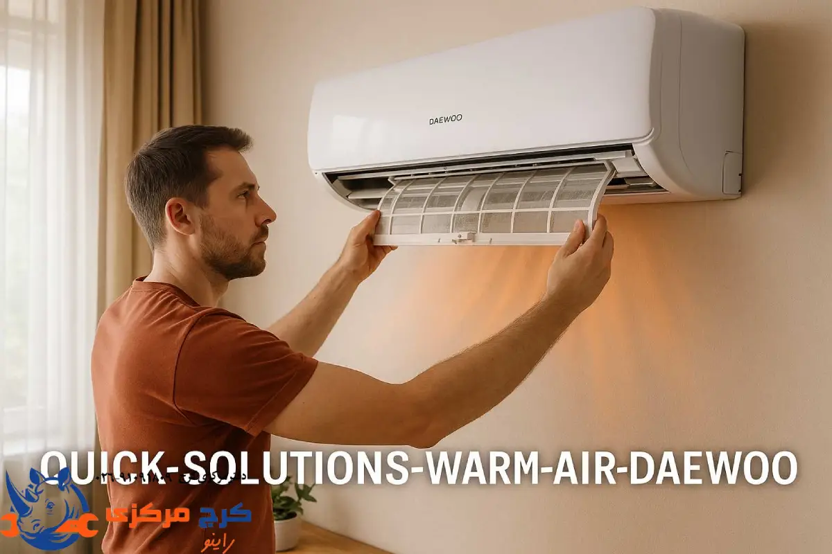 چطور باد گرم کولر دوو رو سریع درست کنیم؟