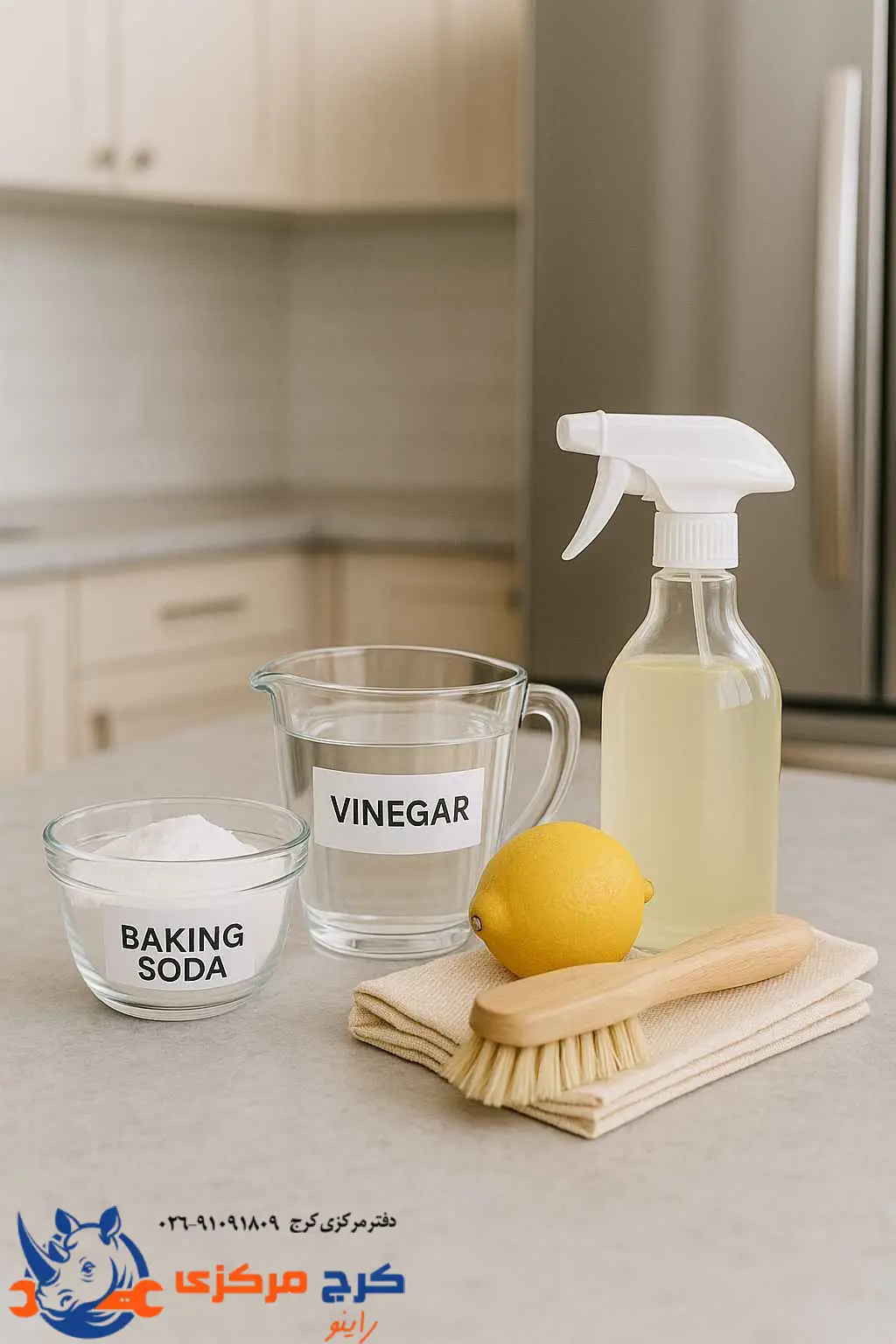 موثرترین ترکیبات طبیعی برای تمیز کردن یخچال