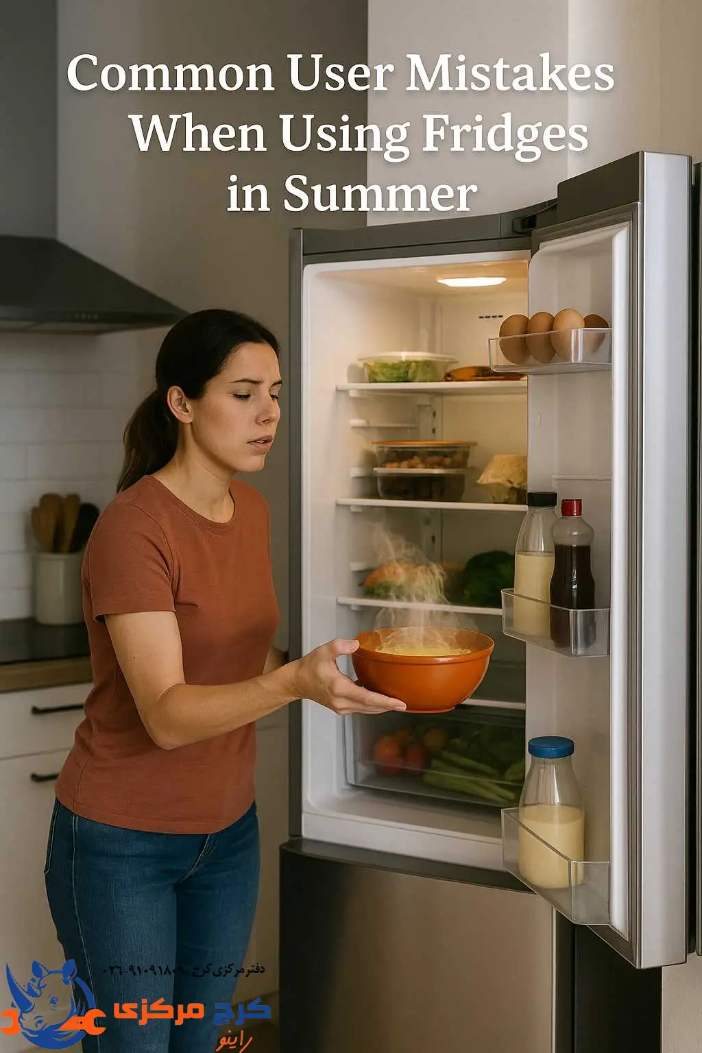 اشتباهاتی که تو تابستون عمر یخچال رو کم می‌کنن