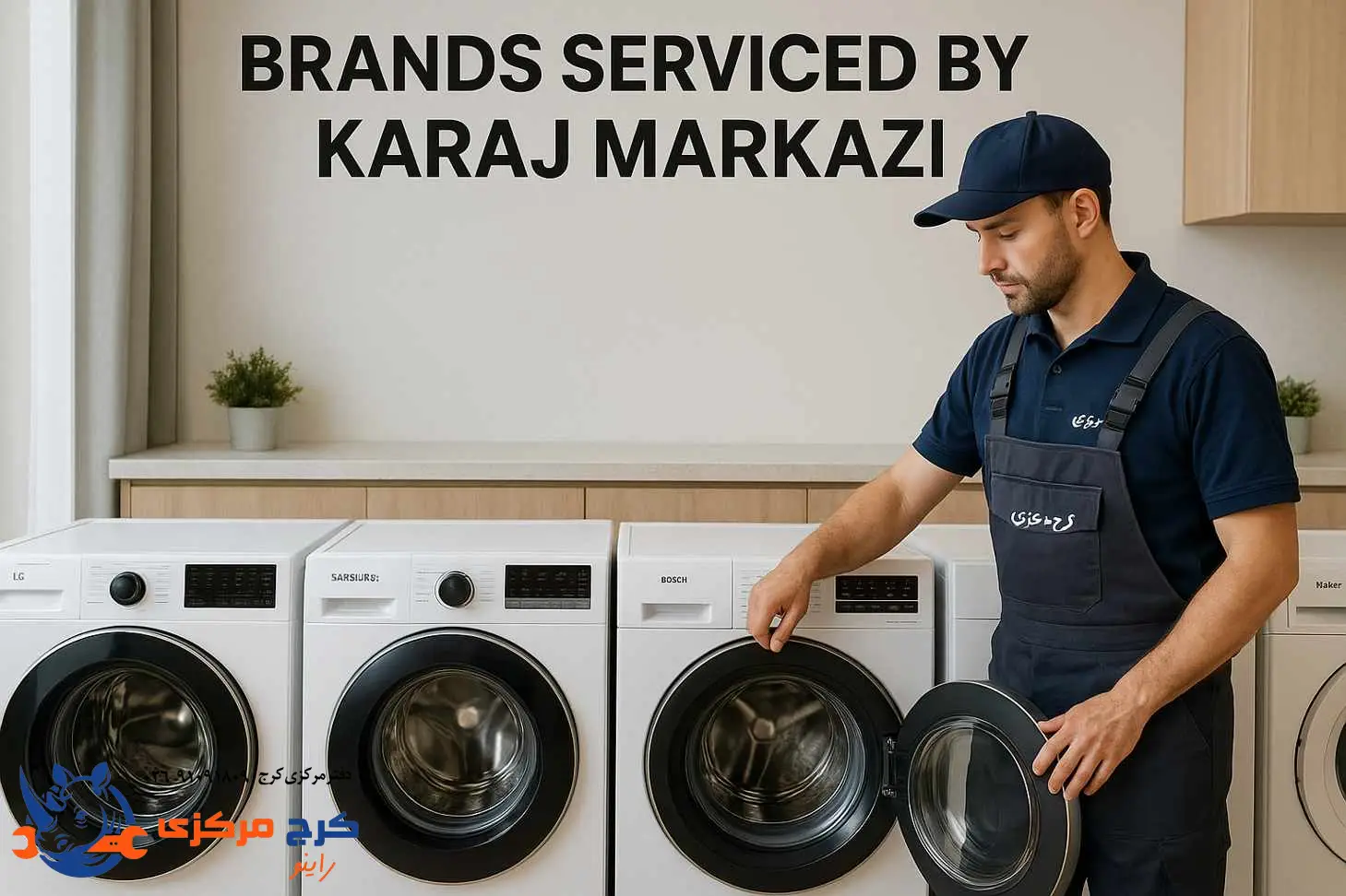 برندهای تحت پوشش تعمیرات کرج مرکزی