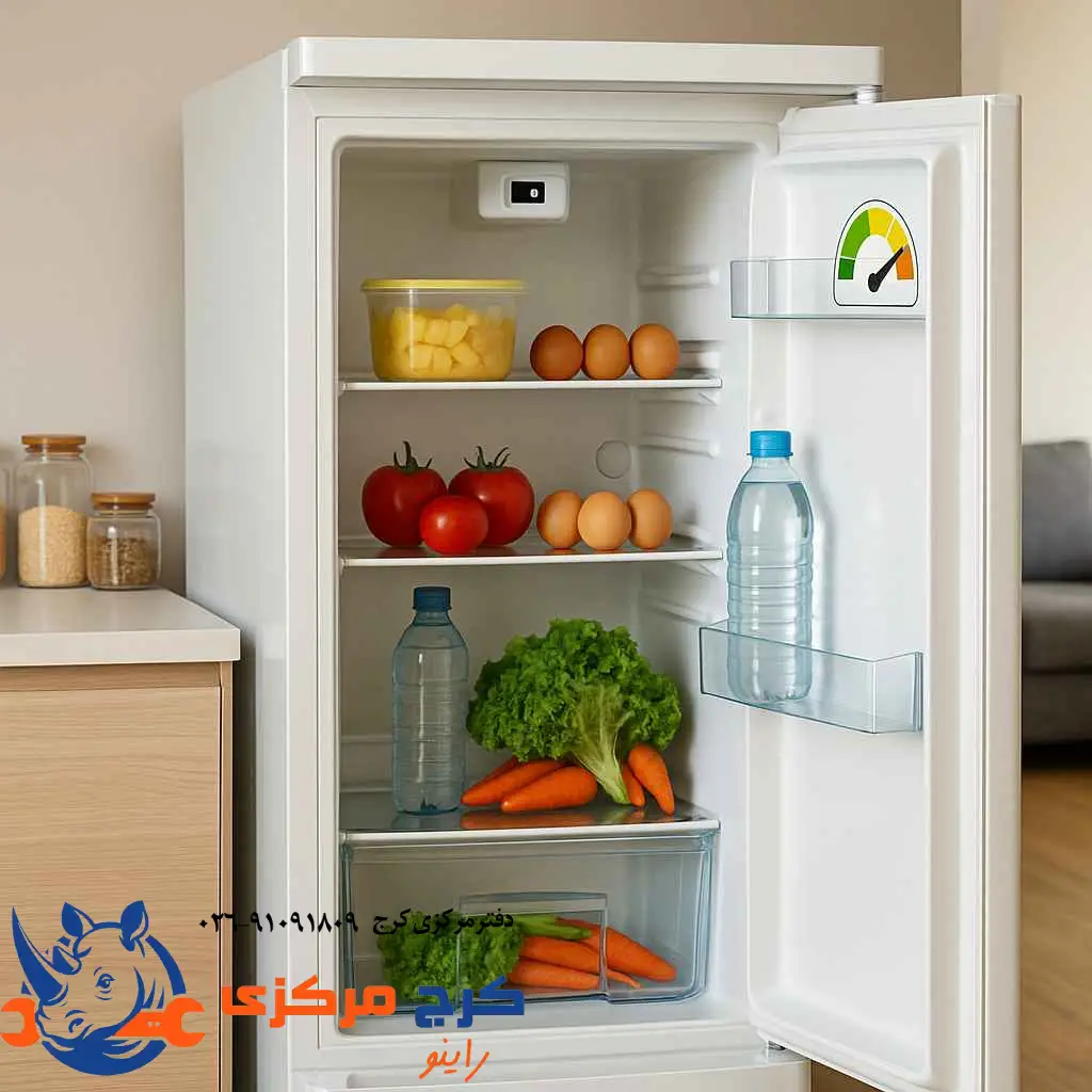 یخچال مرتب و تراز با دمای مناسب