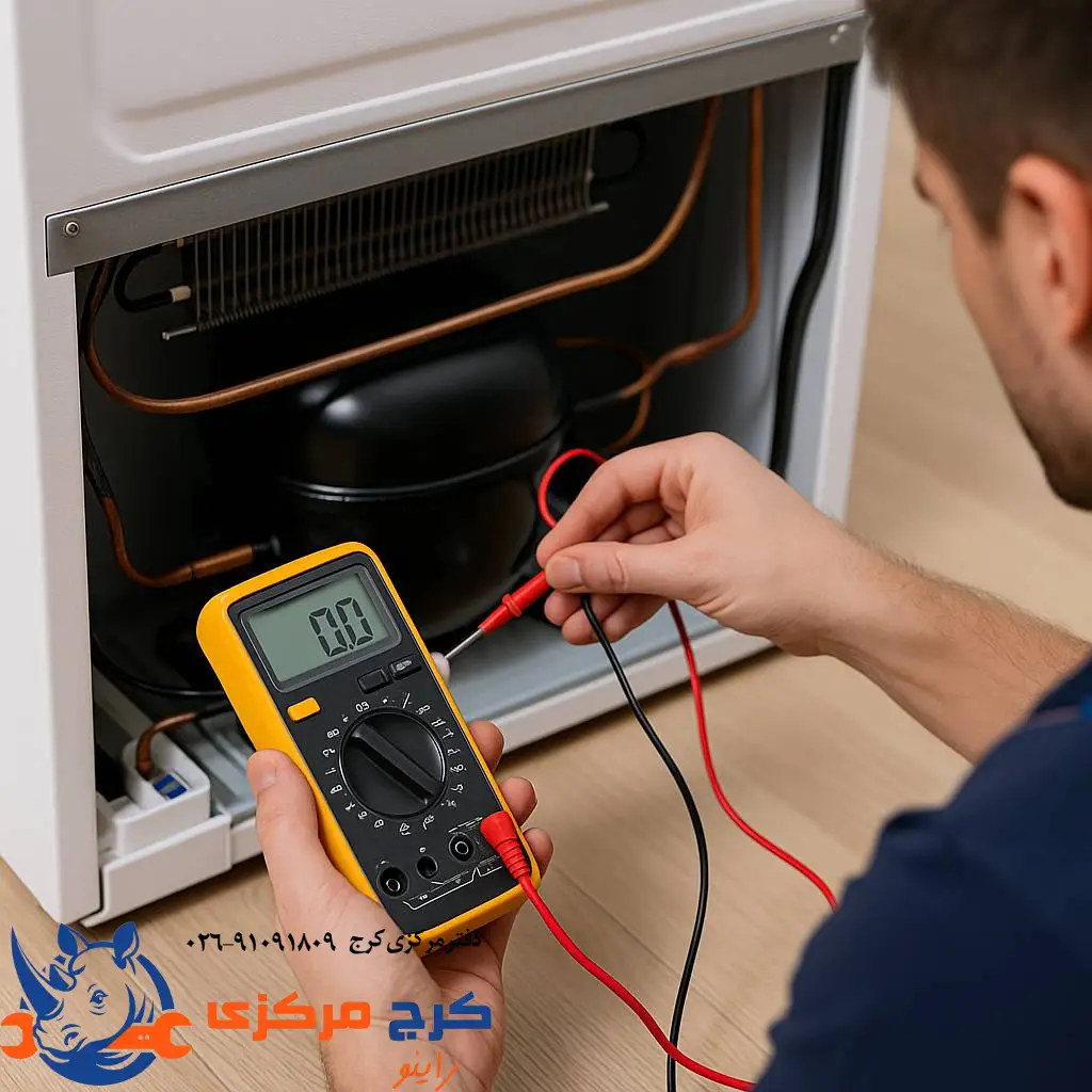  عیب‌یابی فریزر با مشکل سنسور دما یا کمپرسور