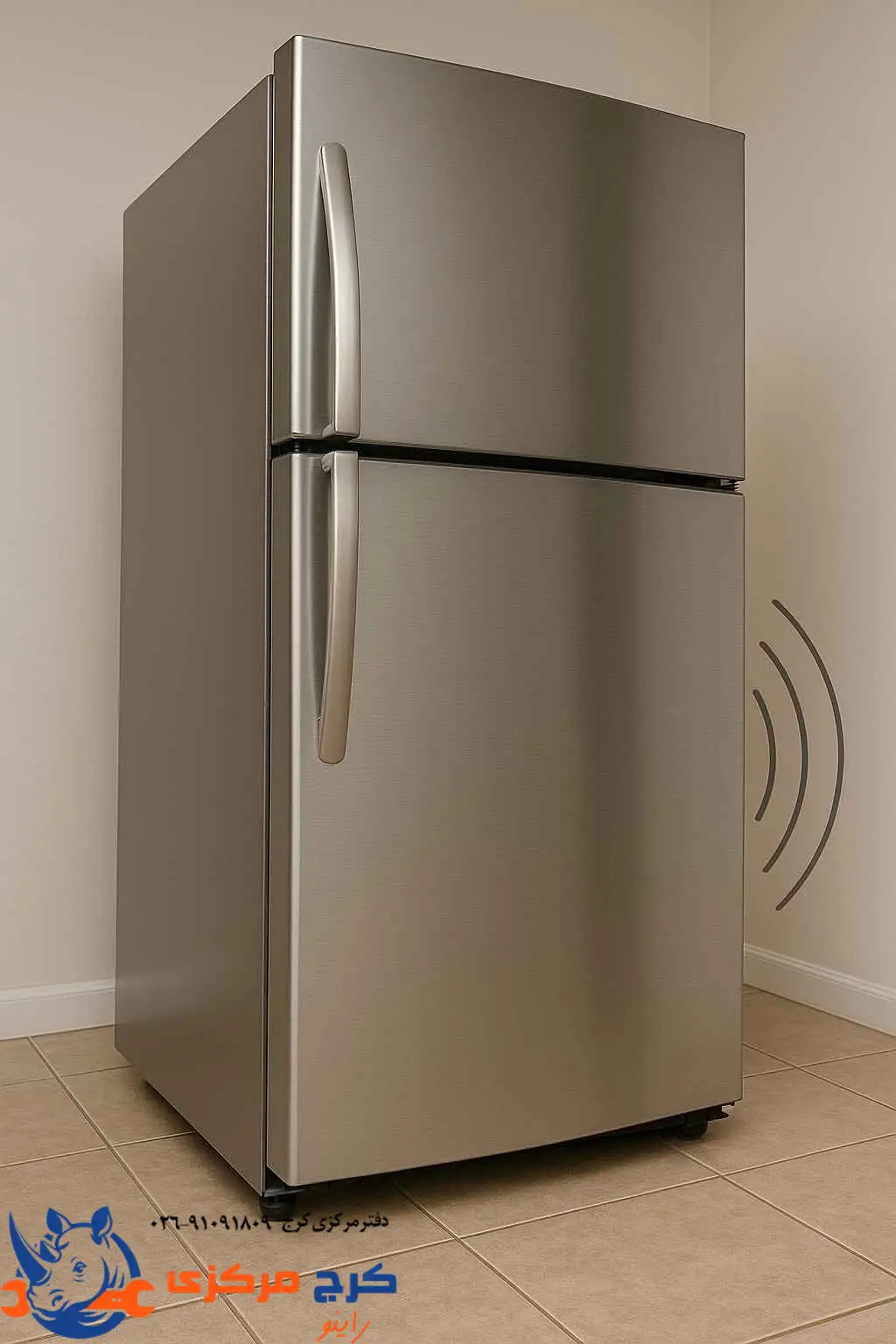 روش تراز صحیح یخچال